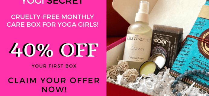 Yogi Secret Black Friday Coupon Code: Save 40% On First Month’s Box!