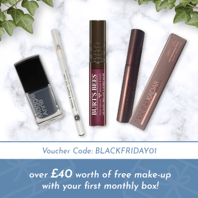 Awebox Cyber Monday 2018 Week Sale: Get £40-worth FREE Makeup On Your First Box!