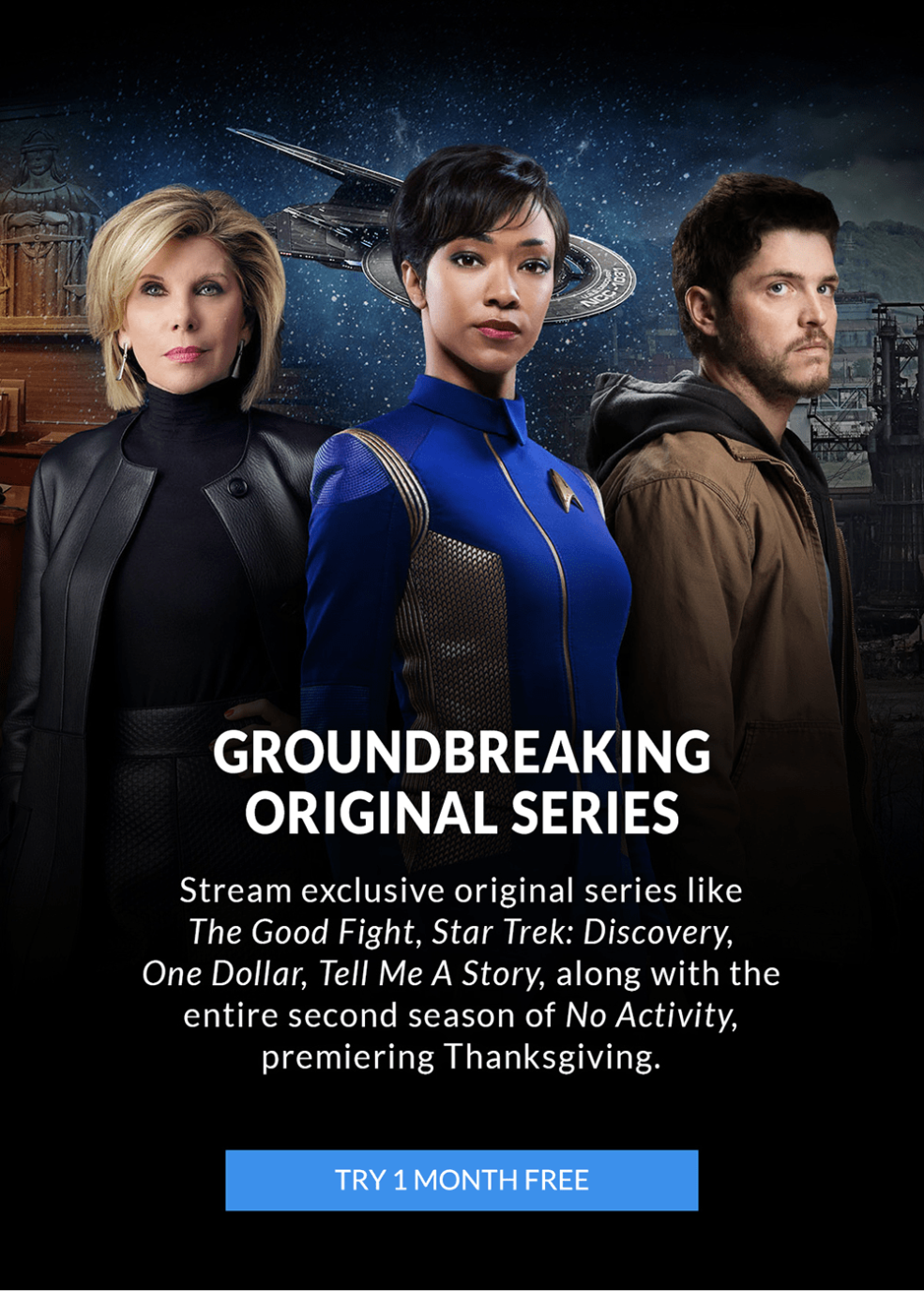 CBS All Access Black Friday Sale: Get One Month Free Trial ...