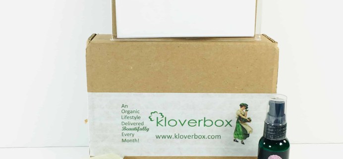 Kloverbox November 2018 Subscription Box Review & Coupon