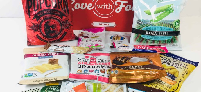 Love With Food November 2018 Deluxe Box Review + Coupon!
