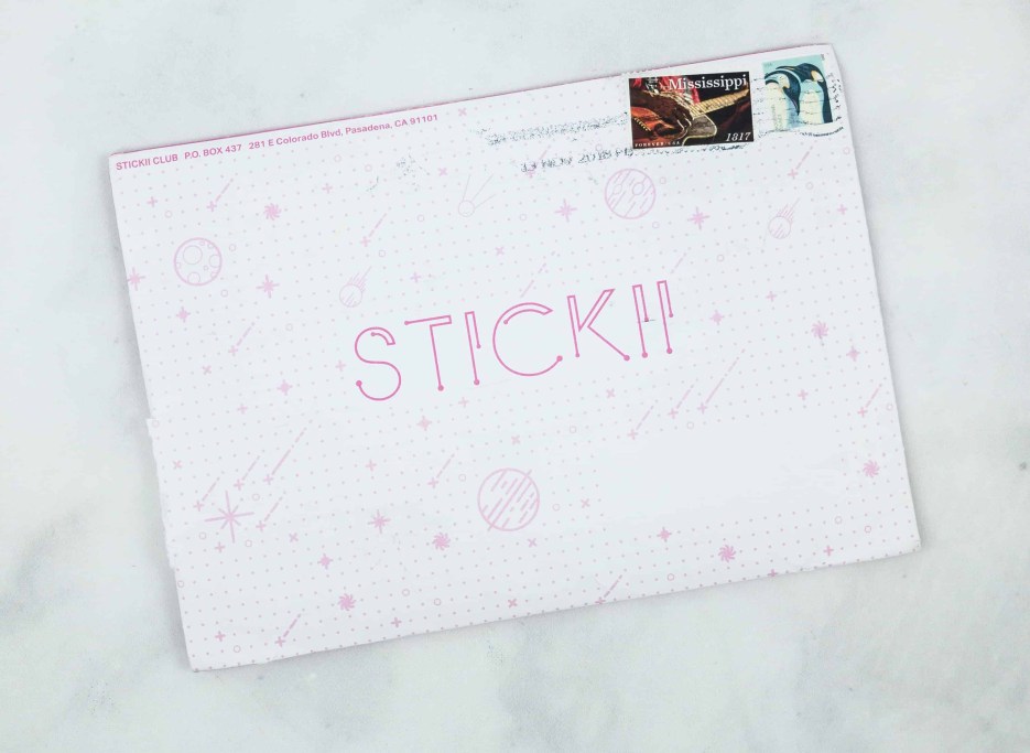 Stickii Club November 2018 Subscription Box Review & Coupon - Cute Pack ...