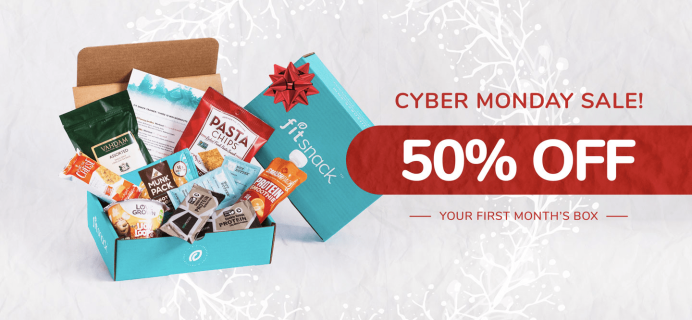Fit Snack Cyber Monday Sale! 50% Off First Month!
