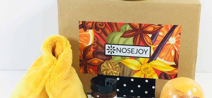 NOSEJOY November 2018 Subscription Box Review + Coupon!