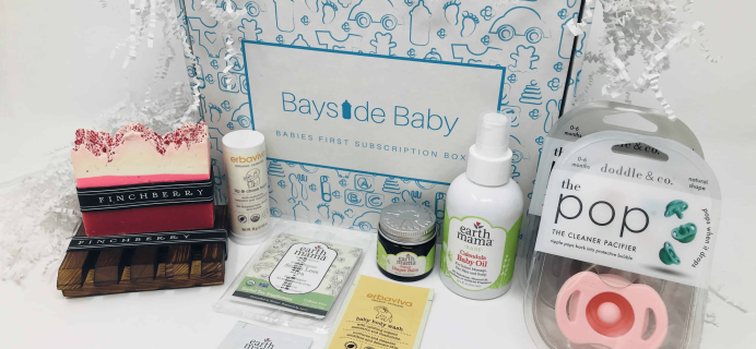 Bayside Baby Black Friday Deal: Save 20% on your first box!