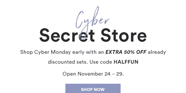 Julep December 2018 CYBER MONDAY Secret Store Open!