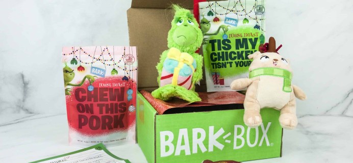Barkbox November 2018 Subscription Box Review + Coupon
