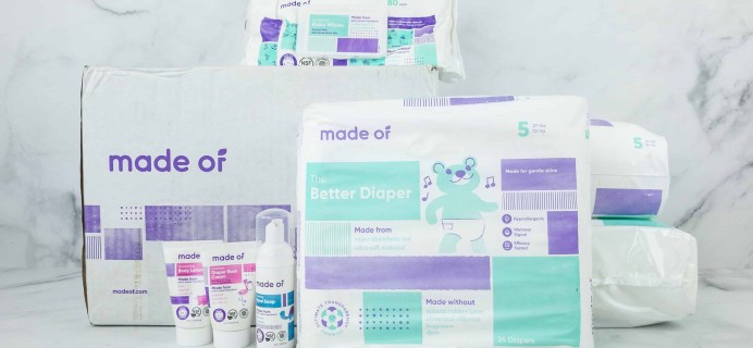Made Of Diaper Subscription Box Review + Coupon!