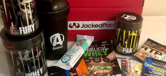 Jacked Pack Cyber Monday Sale EXTENDED: Get a FREE Trial Pack With Your First Box + 20% Off Longer Subscriptions!