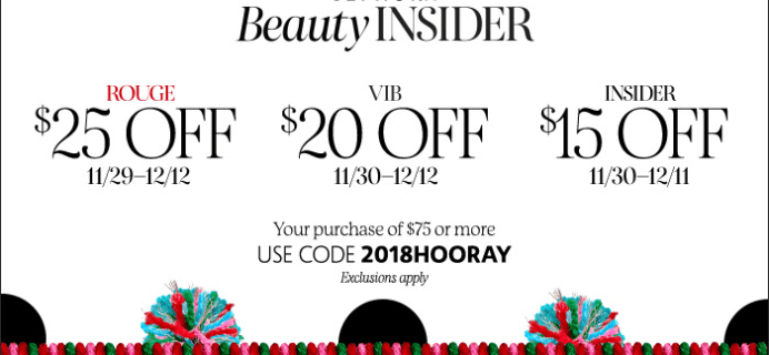 Sephora Holiday Sale: Get Up To $25 Off!