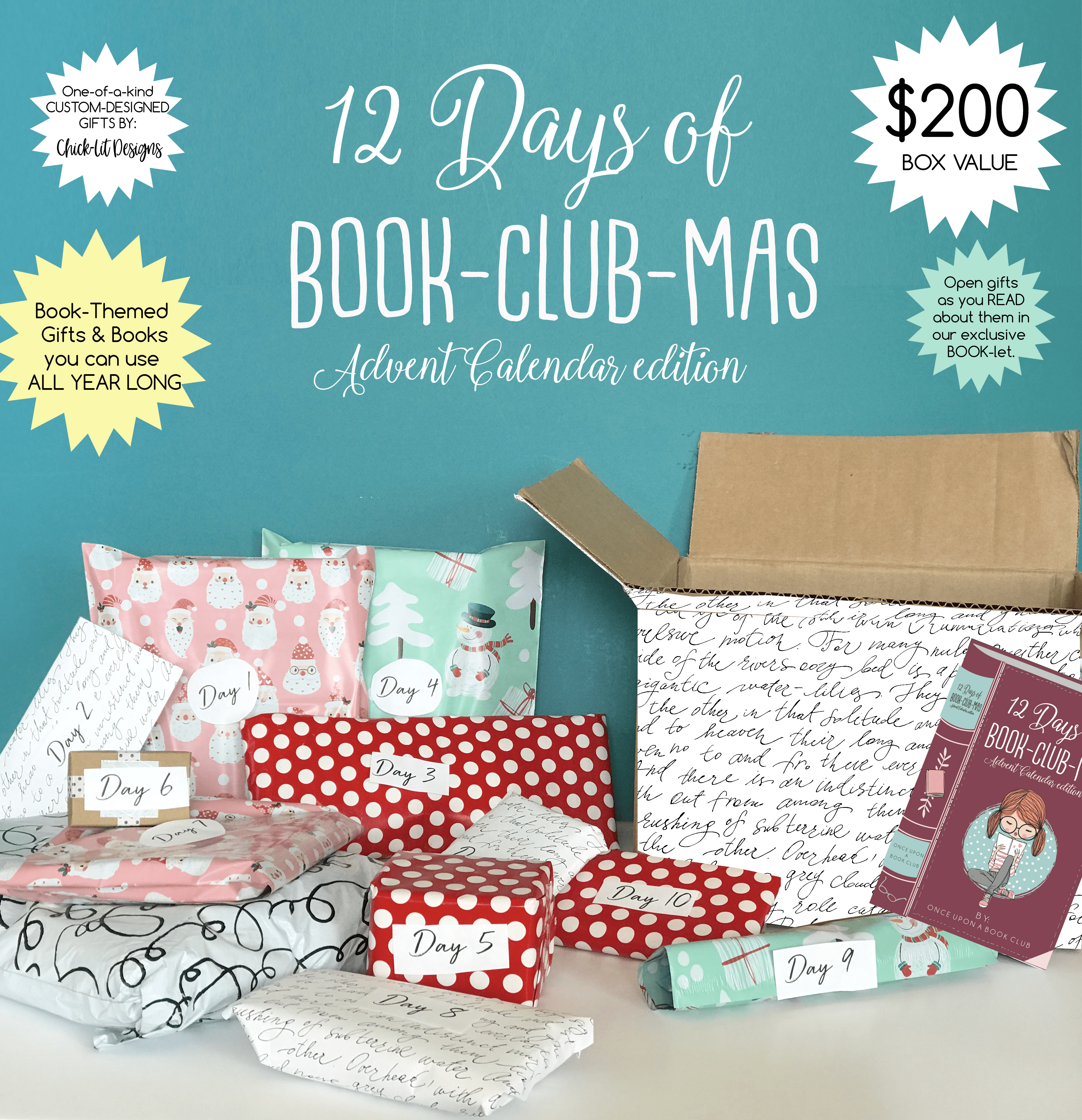 Once Upon A Book Club Advent Calendar Available Now + Coupon! - Hello  Subscription