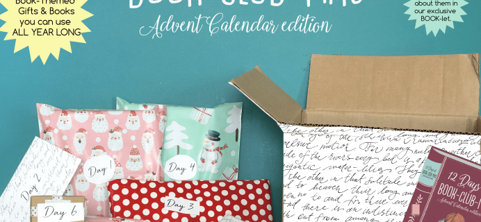 Once Upon a Book Club Advent Calendar Available Now + Coupon!