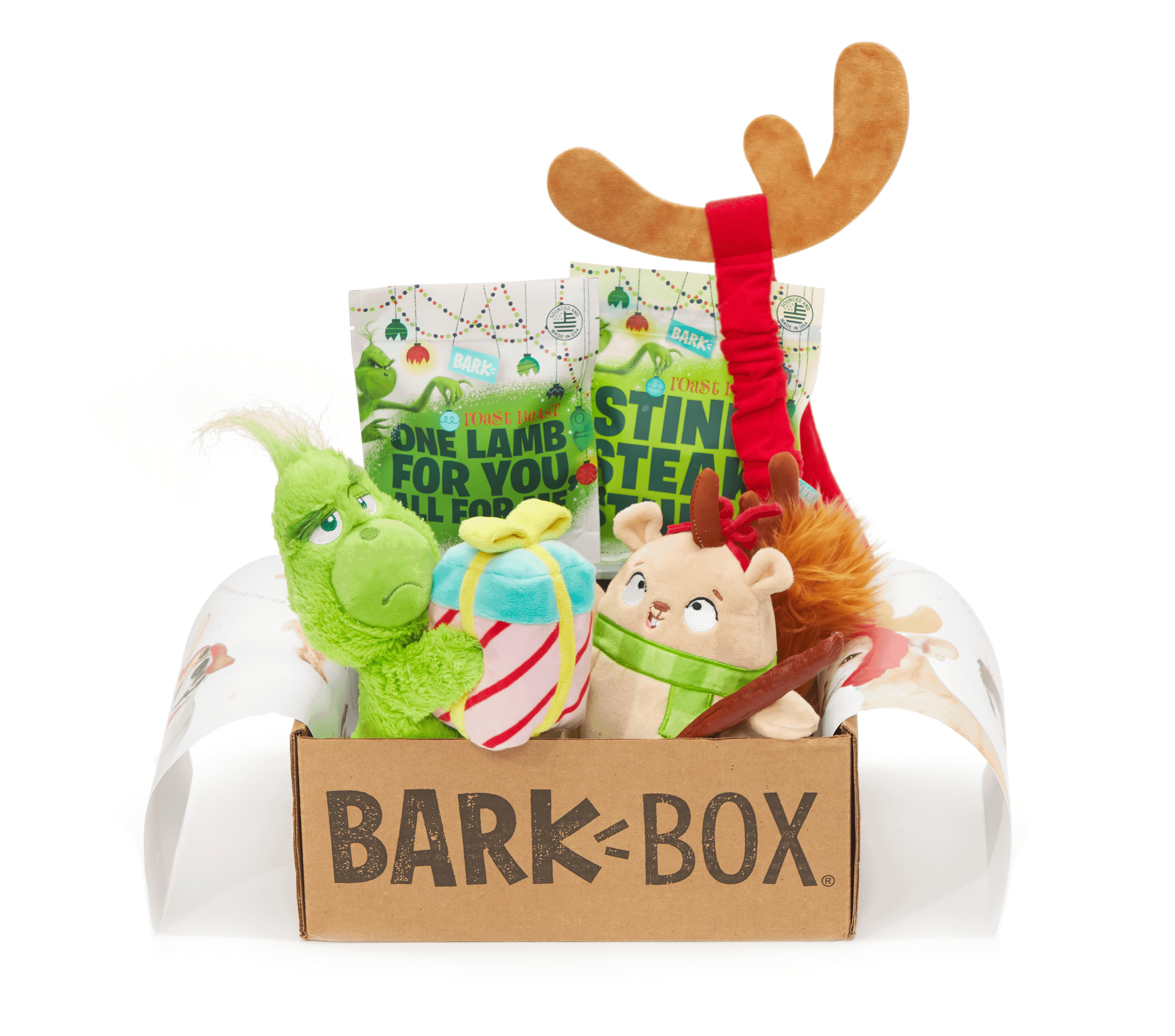 barkbox grinch box