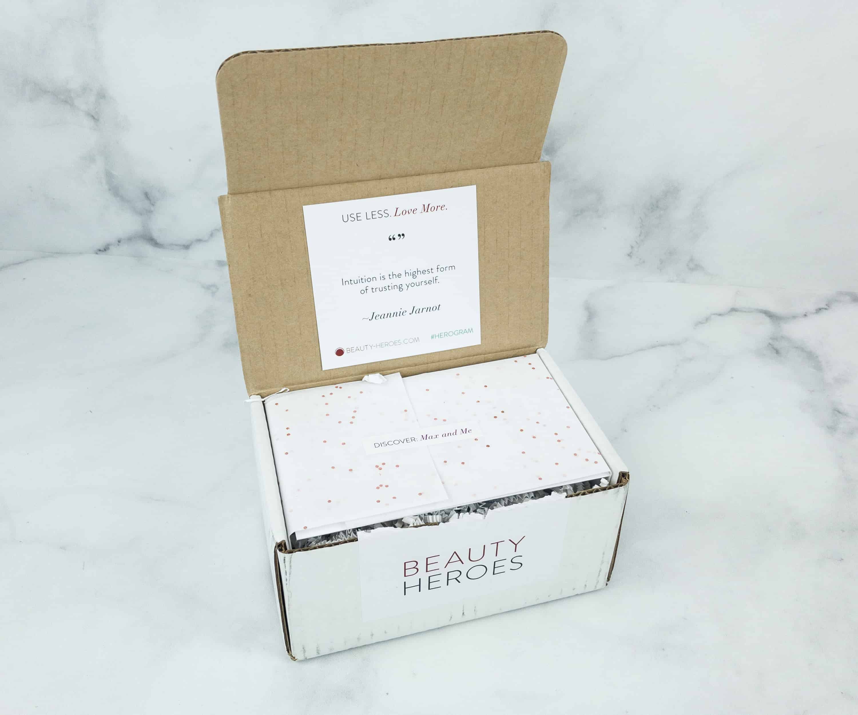 Beauty Heroes December 2018 Subscription Box Review - Hello Subscription