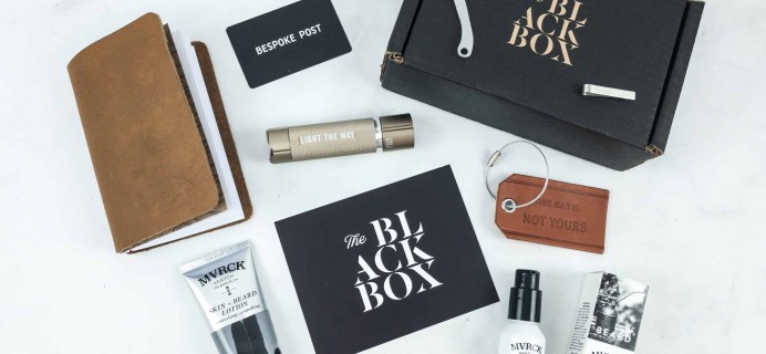 Bespoke Post Black Friday Black Box Premium Review & Coupon