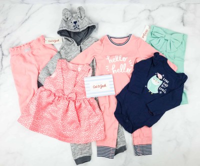 Target’s Cat & Jack Baby Outfit Box Girls Subscription Box Review – Winter 2018