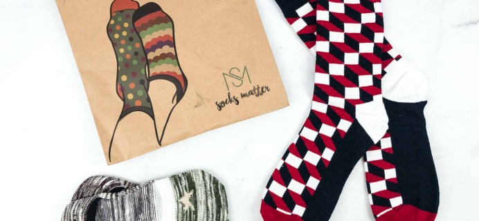 Socks Matter December 2018 Subscription Box Review + Coupon