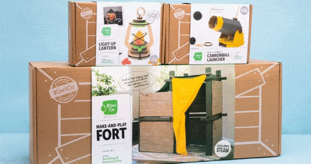 KiwiCo Make-And-Play Fort Pack Available Now + Coupon!