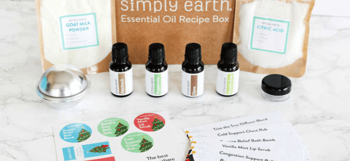 Simply Earth Holiday Deal: Get Free Diffuser Bracelet When You Subscribe!