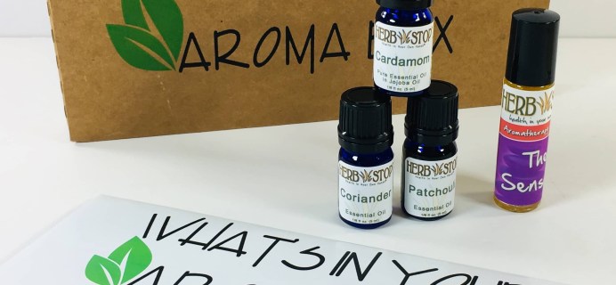 Herb Stop AromaBox Subscription Review & Coupon – November 2018