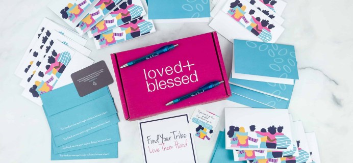 Loved+Blessed December 2018 Subscription Box Review + Coupon