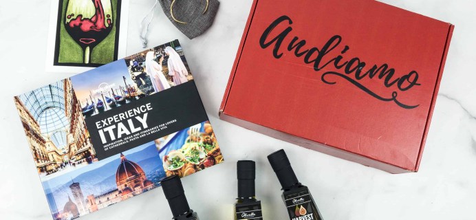 Andiamo December 2018 Subscription Box Review + Coupon