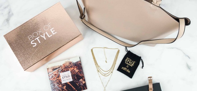 Box of Style by Rachel Zoe Select Edition 2018 Review + Coupon!