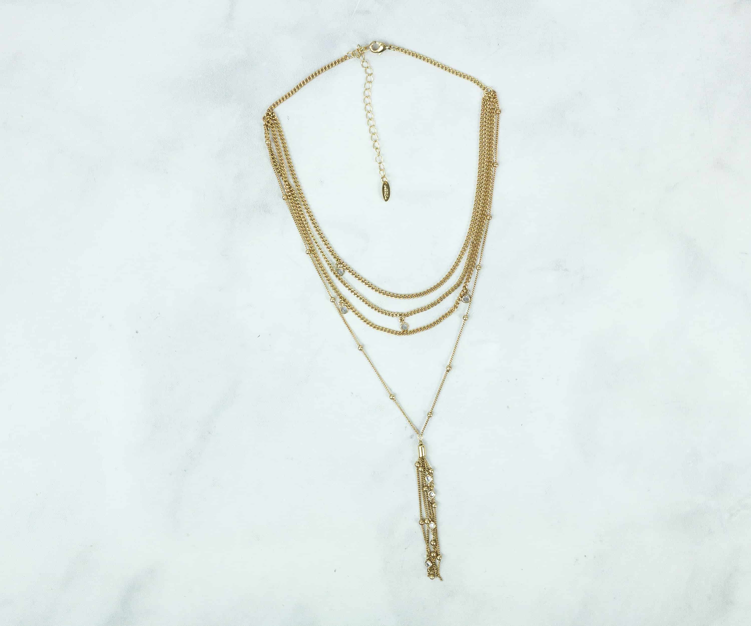 Ettika chloe tassel on sale necklace