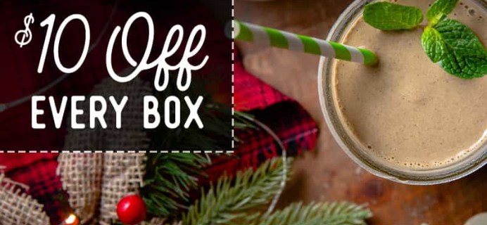 SmoothieBox Holiday Coupon: Get $10 Off For Life!