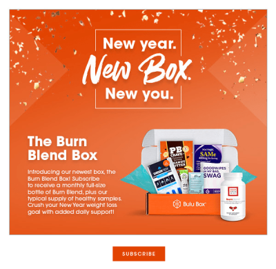 New Subscription Boxes: Bulu Box The Burn Blend Box Available Now!
