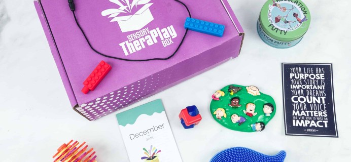 Sensory TheraPLAY Box December 2018 Subscription Box Review + Coupon