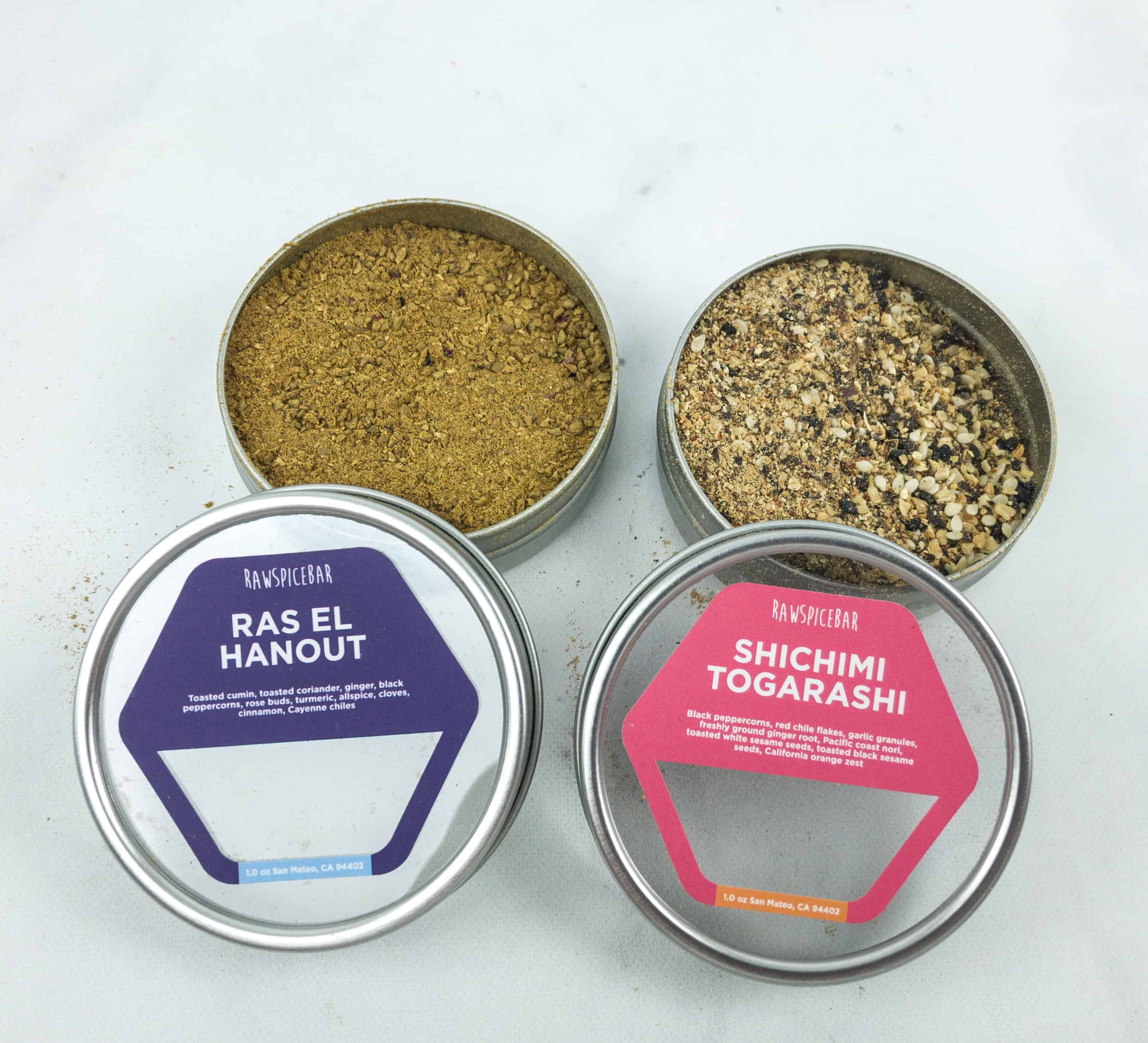 Raw Spice Bar December 2018 Subscription Box Review + Coupon hello