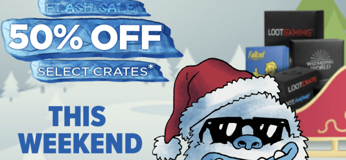 Loot Crate Flash Sale: Get 50% Off On Select Crates! LAST DAY!