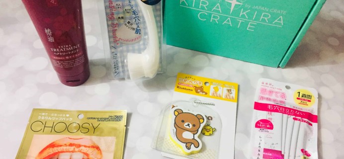 Kira Kira Crate December 2018 Subscription Box Review + Coupon *