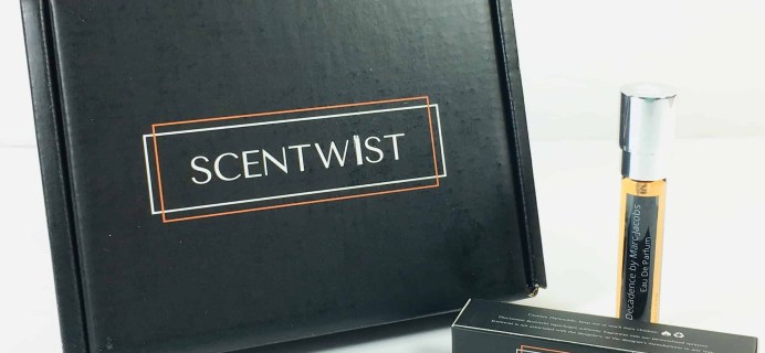 Scentwist December 2018 Subscription Box Review + Coupon