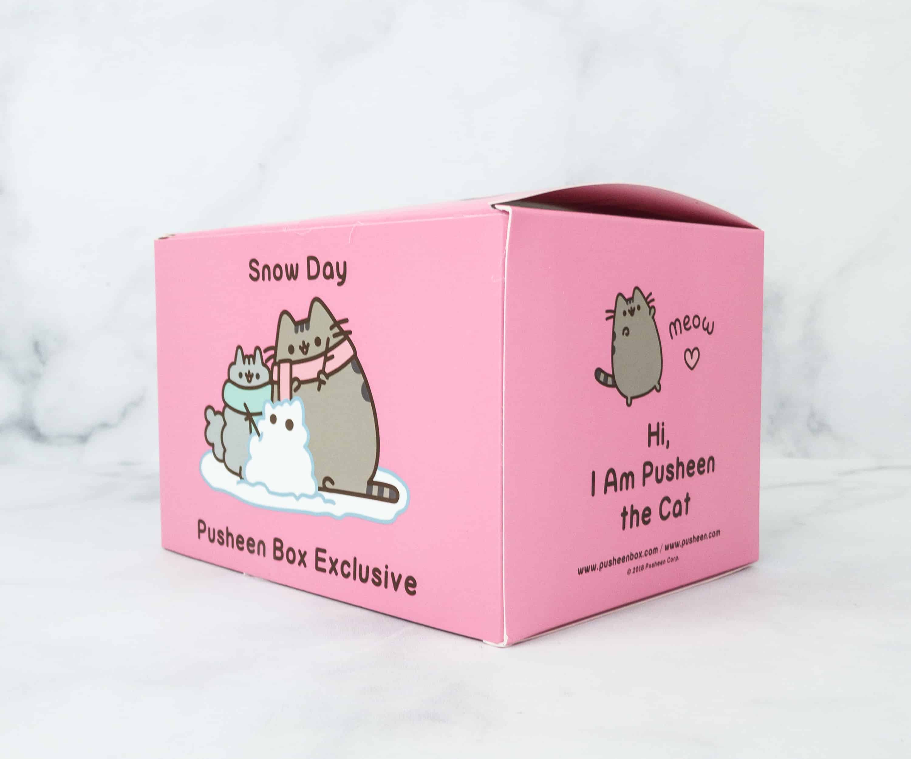 Pusheen Box Winter 2018 Subscription Box Review hello subscription