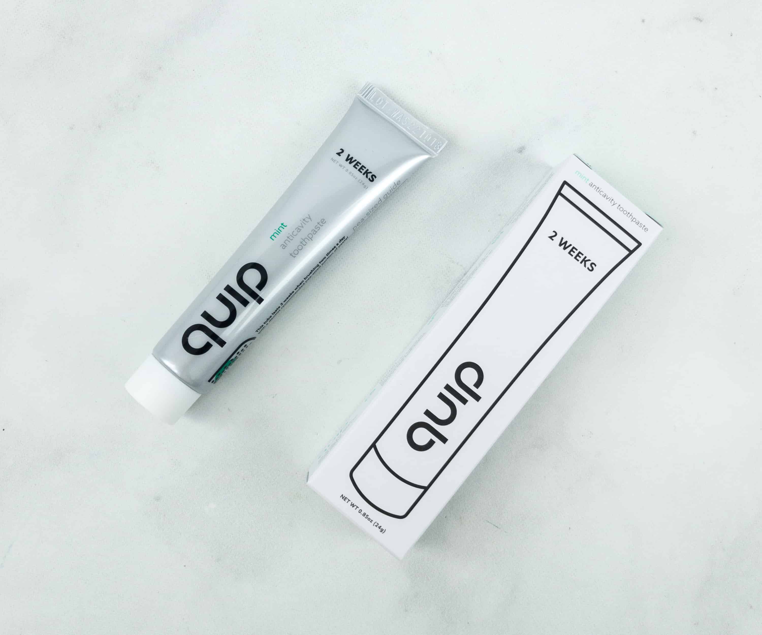 quip toothbrush slate metal