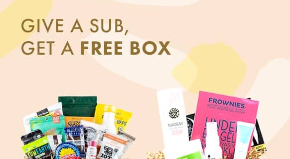 Vegan Cuts Last Minute Gift Sale: Get a FREE Box When You Gift or Subscribe To a 6+ Month Plan!