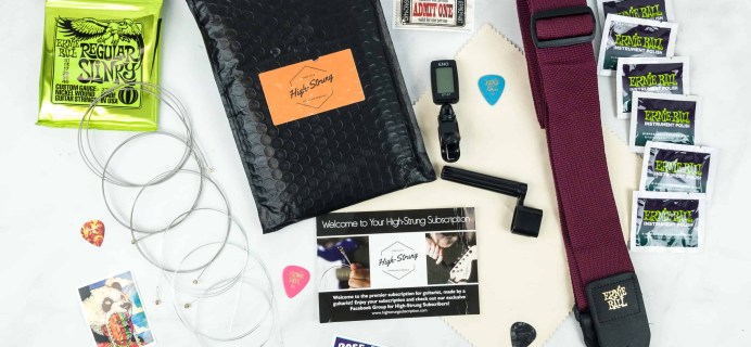 High-Strung Subscription December 2018 Subscription Box Review + Coupon