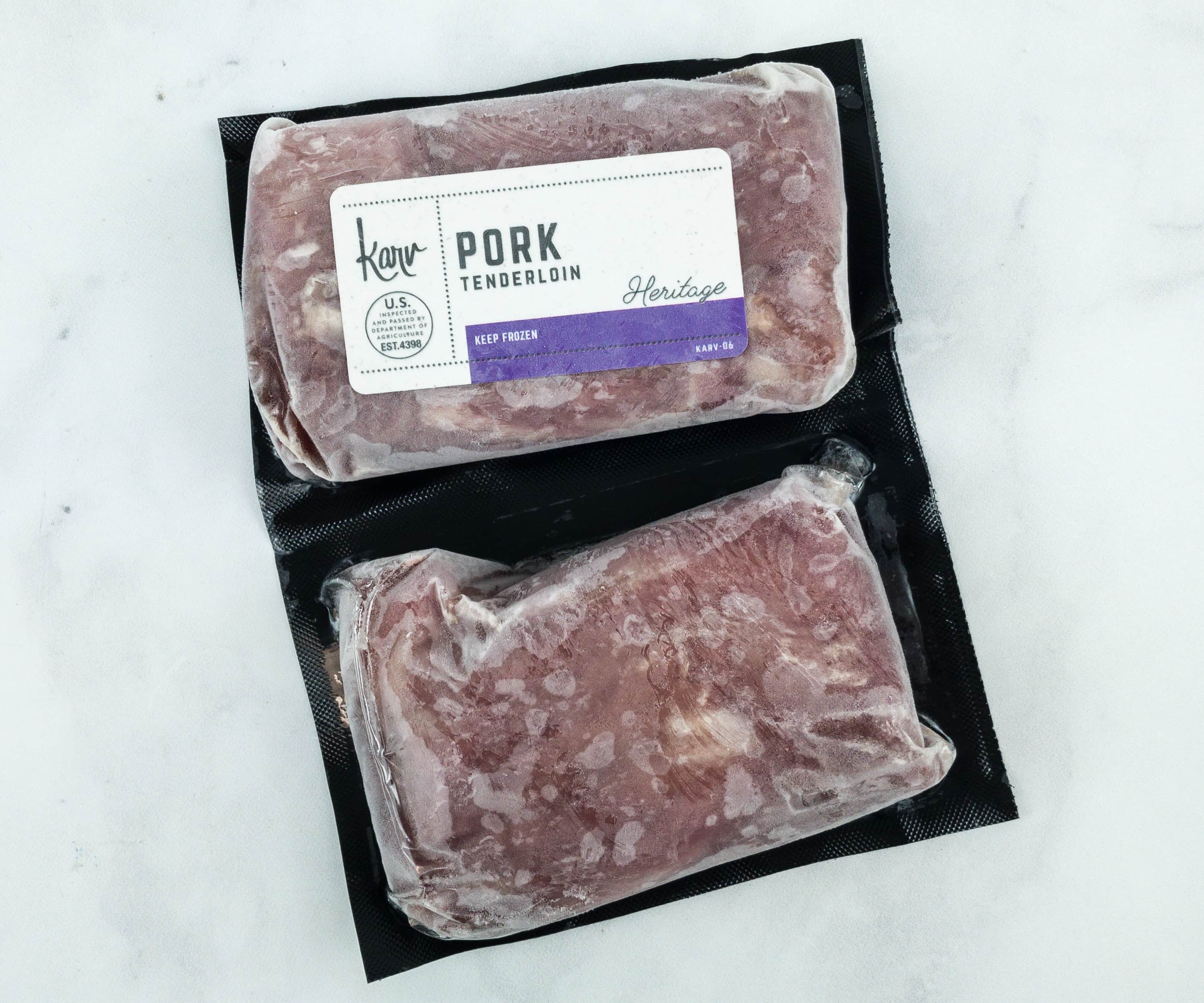 KarvMeals Meat Delivery Box Review hello subscription