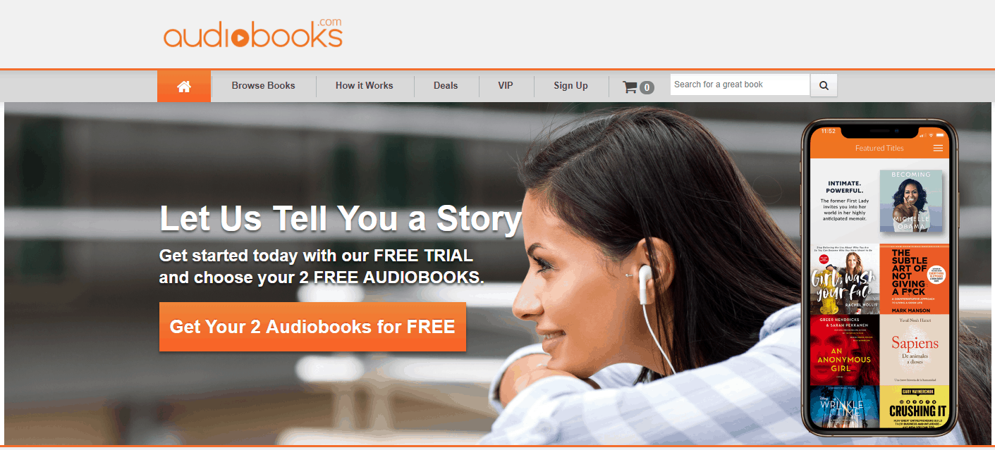 best audio book subscriptions