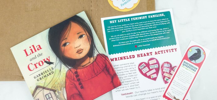 Little Feminist Book Club December 2018 Subscription Box Review + Coupon – 3-7 YEARS OLD