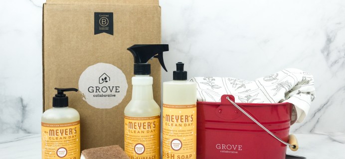 Grove Collaborative December 2018 Review & Coupon – Mrs. Meyer’s Seasonal Scents