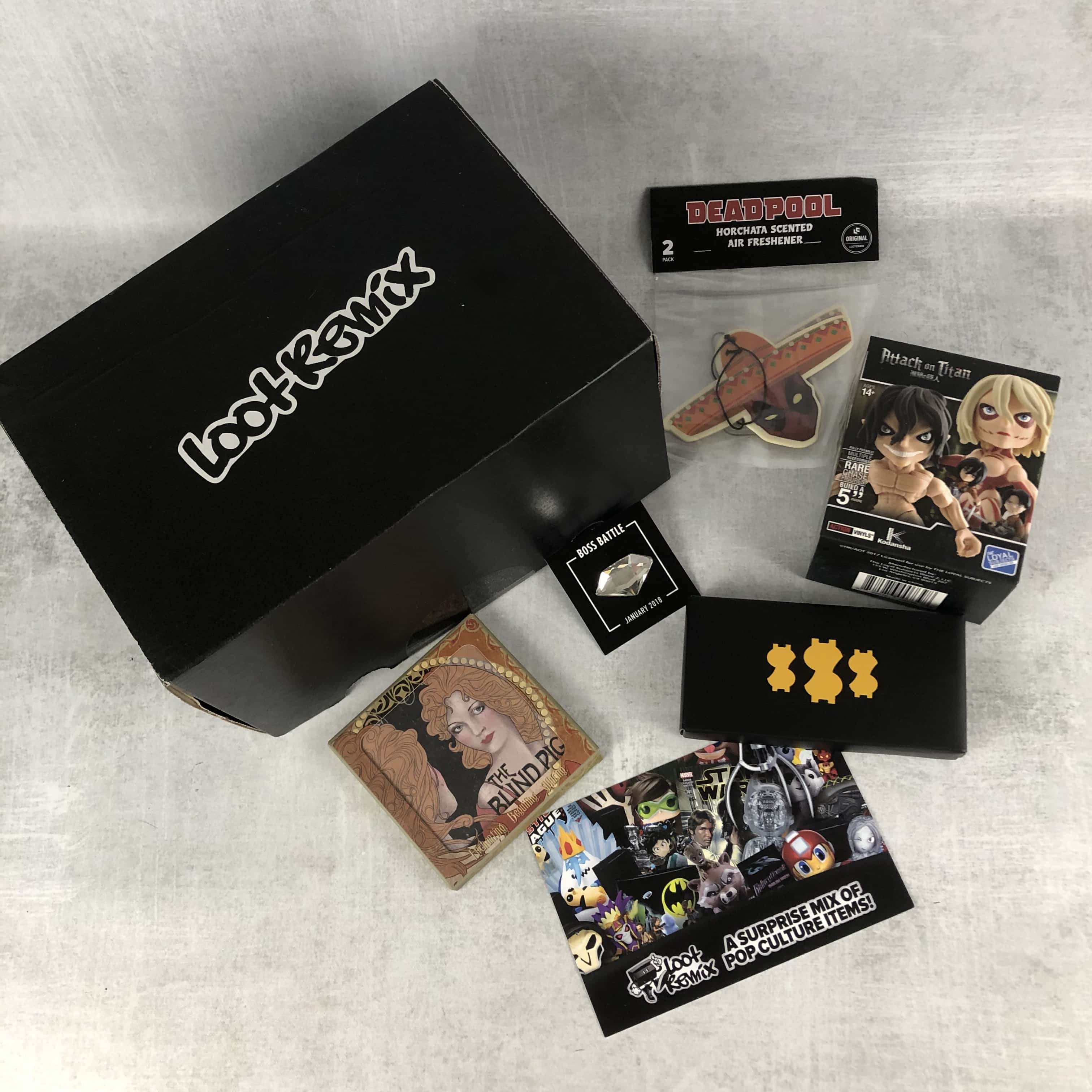 Loot Remix December 2018 Subscription Box Review - Hello Subscription