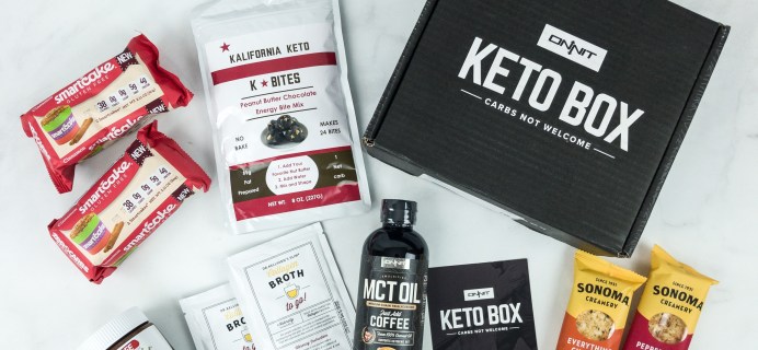 Onnit Keto Box December 2018 Subscription Box Review