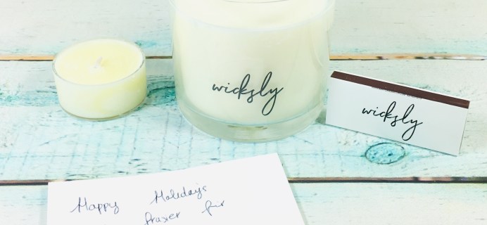 Wicksly December 2018 Subscription Box Review