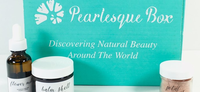 Pearlesque Box December 2018 Subscription Box Review + Coupon