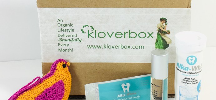 Kloverbox December 2018 Subscription Box Review & Coupon