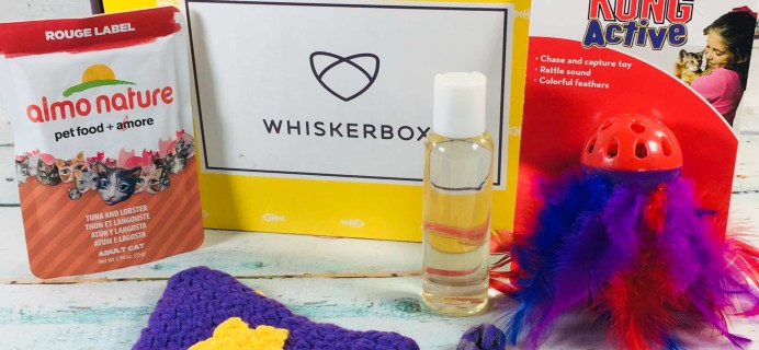 Whiskerbox November 2018 Subscription Box Review + Coupon