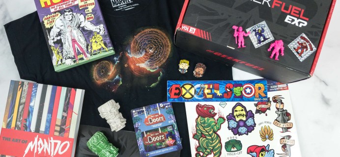 Geek Fuel EXP Winter 2018-2019 Subscription Box Review – Volume 3